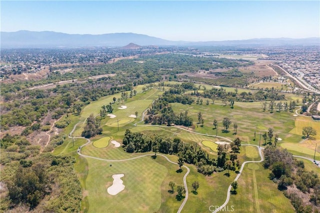11829 Confluence Dr, Jurupa Valley, CA 91752 - aerial view of property's location with mountains and a golf club