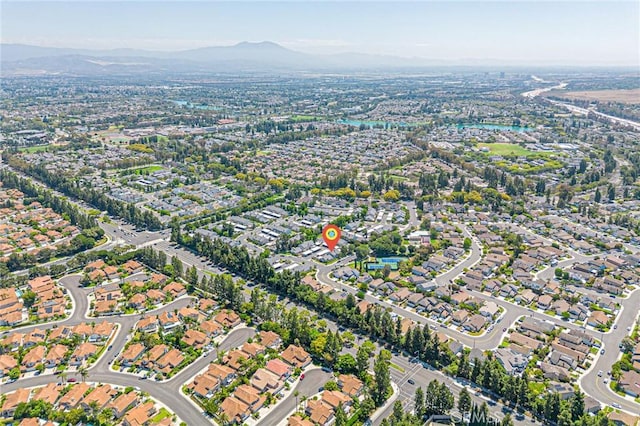 68 Timber Run Unit 45, Irvine, CA 92614 - aerial view of property and surrounding area with mountains