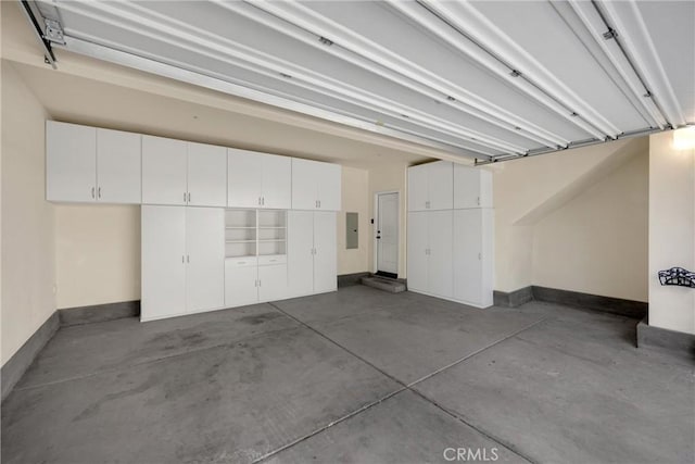 403 Sevilla Dr, Brea, CA 92823 - garage with electric panel and baseboards