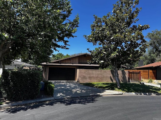 32688 Taspa Ct, Pauma Valley, CA 92061 - view of front facade with driveway and an attached garage
