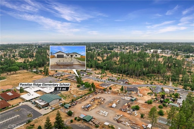 6638 Dolores Dr, Paradise, CA 95969 - aerial view of property and surrounding area