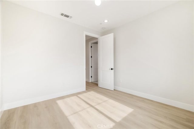 6638 Dolores Dr, Paradise, CA 95969 - spare room with light wood finished floors and recessed lighting