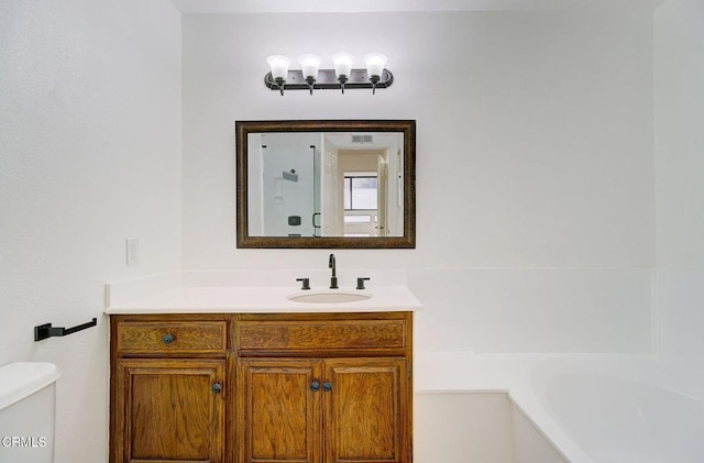 121 S Hope St Unit 321, Los Angeles, CA 90012 - full bath featuring vanity and a bath
