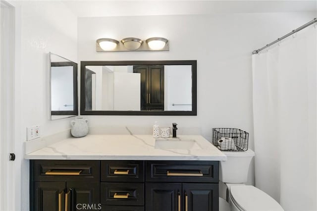 8873 Reche Canyon Rd, Colton, CA 92324 - bathroom with vanity and toilet