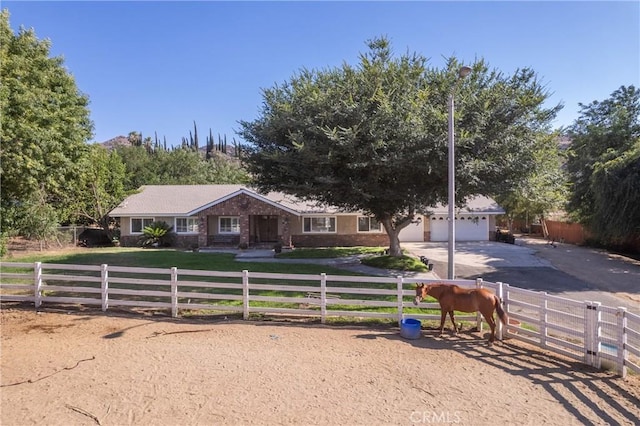 8873 Reche Canyon Rd, Colton, CA 92324 - ranch-style house featuring asphalt driveway