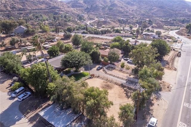 8873 Reche Canyon Rd, Colton, CA 92324 - drone / aerial view of a mountain backdrop