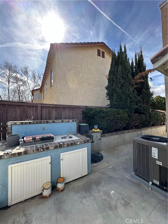 37510 Conifer Dr, Palmdale, CA 93550 - view of patio / terrace featuring an outdoor kitchen