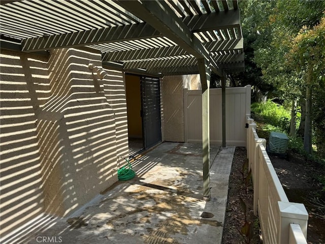 640 Juniper Way, La Habra, CA 90631 - view of patio / terrace featuring a pergola