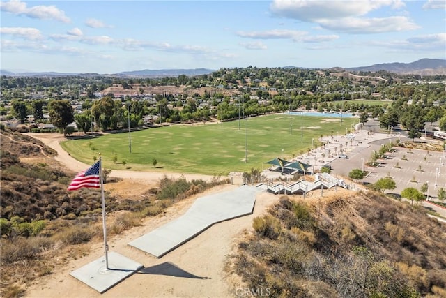 27124 Cabrera Ave, Saugus, CA 91350 - drone / aerial view of a water and mountain view
