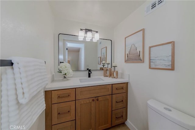 1615 Via Linda Unit 16, Fullerton, CA 92833 - half bathroom with vanity and toilet