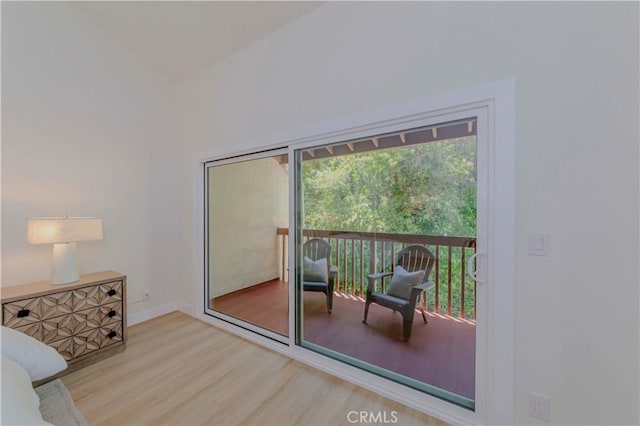 1615 Via Linda Unit 16, Fullerton, CA 92833 - bedroom with wood finished floors and baseboards