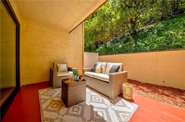 1615 Via Linda Unit 16, Fullerton, CA 92833 - view of patio / terrace with an outdoor living space