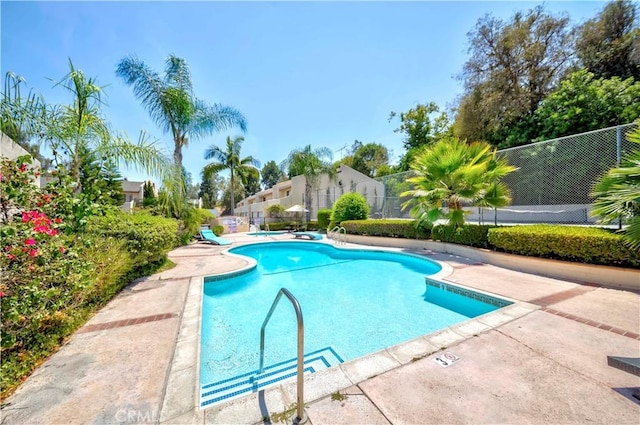 1615 Via Linda Unit 16, Fullerton, CA 92833 - community pool featuring a patio