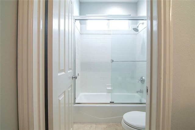 3417 Kildare Ct, Burbank, CA 91504 - full bathroom featuring toilet and combined bath / shower with glass door
