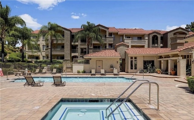 1025 La Terraza Cir Unit 204, Corona, CA 92879 - community pool featuring a patio
