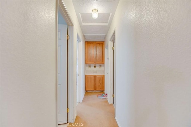 21919 Standing Rock Ave, Apple Valley, CA 92307 - hall with a textured wall and light carpet