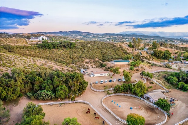 41605 De Portola Rd, Temecula, CA 92592 - aerial view of a mountain backdrop