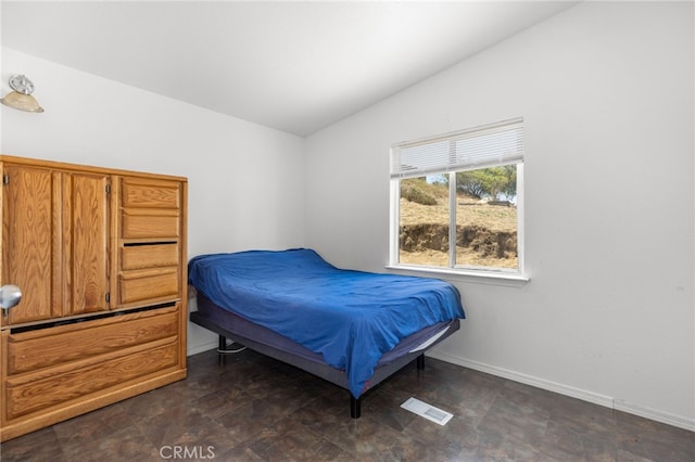 41605 De Portola Rd, Temecula, CA 92592 - bedroom with lofted ceiling and baseboards