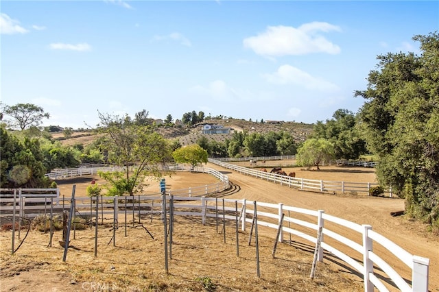 41605 De Portola Rd, Temecula, CA 92592 - view of yard with a rural view