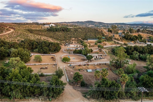 41605 De Portola Rd, Temecula, CA 92592 - bird's eye view of a mountain backdrop