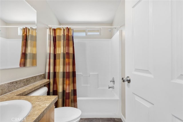 41605 De Portola Rd, Temecula, CA 92592 - bathroom with vanity and shower / bath combination with curtain