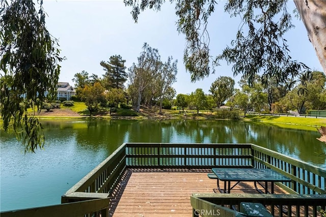 8009 E Eucalyptus Trl, Orange, CA 92869 - dock area with a water view