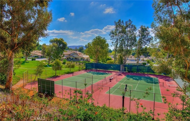 8009 E Eucalyptus Trl, Orange, CA 92869 - view of tennis court
