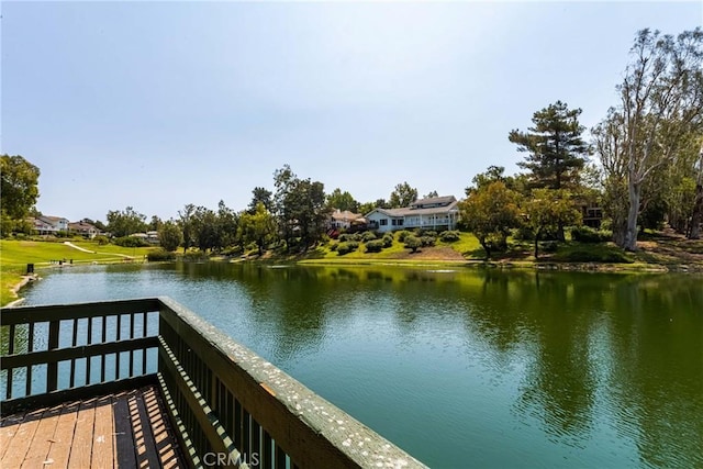 8009 E Eucalyptus Trl, Orange, CA 92869 - dock featuring a water view