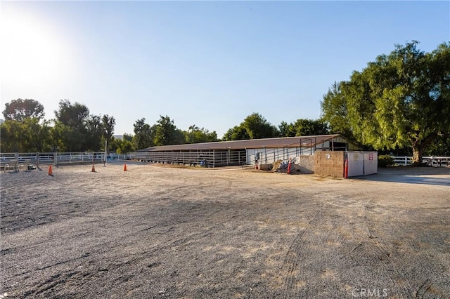 8009 E Eucalyptus Trl, Orange, CA 92869 - view of horse barn