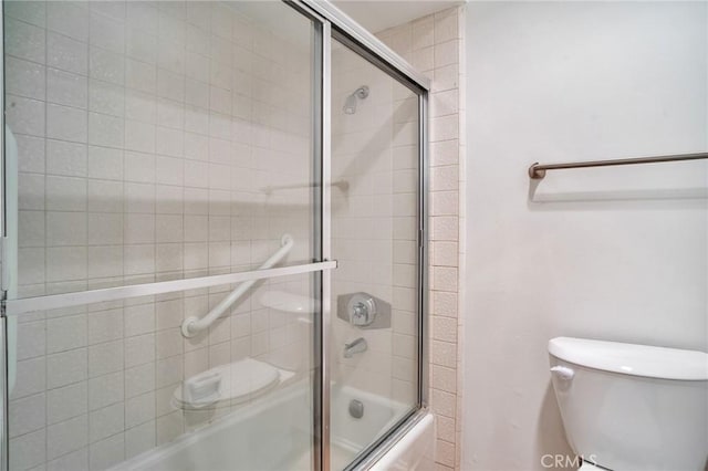 3480 Barham Blvd Unit 215, Los Angeles, CA 90068 - bathroom featuring toilet and enclosed tub / shower combo
