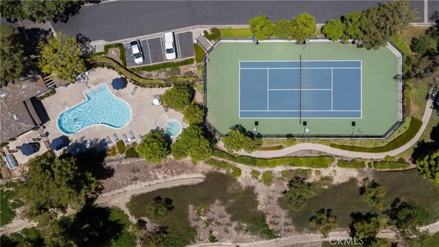 8 Diamant Way, Aliso Viejo, CA 92656 - aerial view of property's location featuring a pool area
