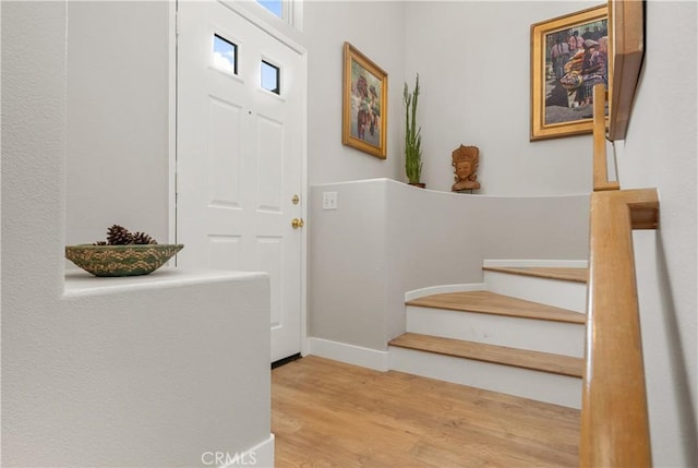 8 Diamant Way, Aliso Viejo, CA 92656 - foyer featuring wood finished floors and stairway