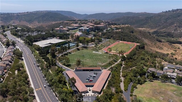 8 Diamant Way, Aliso Viejo, CA 92656 - aerial view of property's location featuring mountains and nearby suburban area