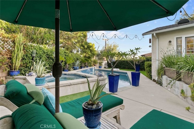 4328 Sunset Ave, Montrose, CA 91020 - swimming pool featuring a patio area