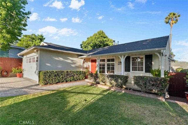 4328 Sunset Ave, Montrose, CA 91020 - single story home with an attached garage, driveway, and a shingled roof