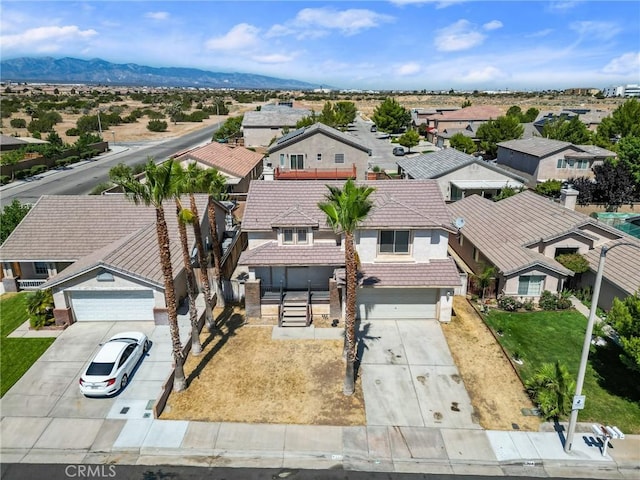 9304 Palo Verde Dr, Hesperia, CA 92344 - aerial perspective of suburban area featuring mountains