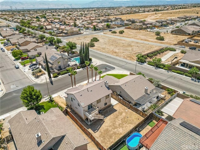 9304 Palo Verde Dr, Hesperia, CA 92344 - aerial view of residential area featuring mountains