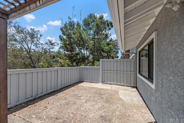 8004 Caminito Gianna, La Jolla, CA 92037 - view of patio / terrace with a pergola
