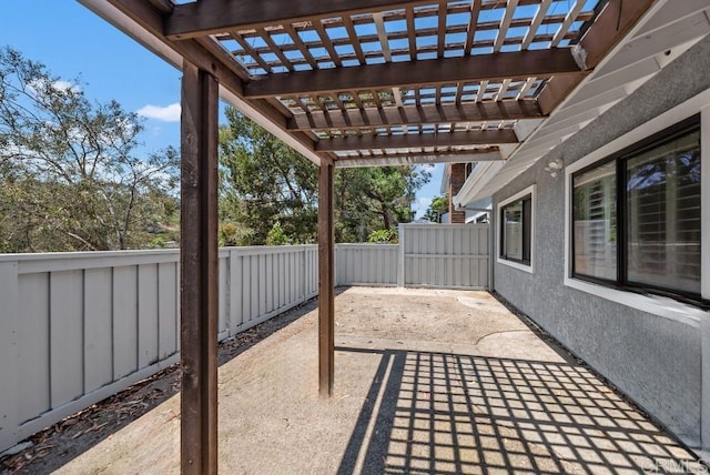 8004 Caminito Gianna, La Jolla, CA 92037 - view of patio with a pergola
