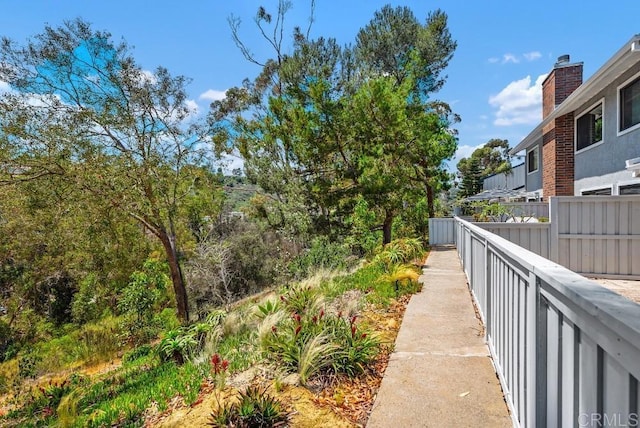 8004 Caminito Gianna, La Jolla, CA 92037 - view of yard