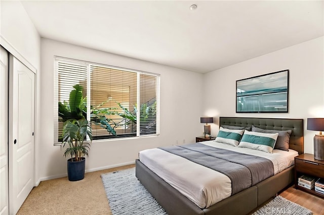 4025 Canario St Unit 142, Carlsbad, CA 92008 - carpeted bedroom with baseboards and a closet