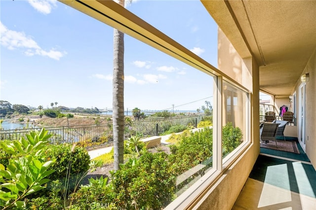 4025 Canario St Unit 142, Carlsbad, CA 92008 - sunroom with a water view