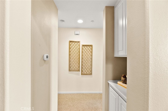4025 Canario St Unit 142, Carlsbad, CA 92008 - washroom with carpet and recessed lighting