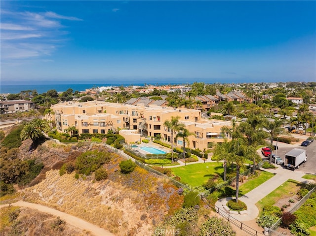 4025 Canario St Unit 142, Carlsbad, CA 92008 - aerial view of a pool and a nearby body of water