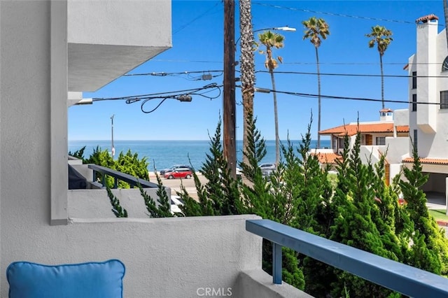 1201 S Catalina Ave Unit 3A, Redondo Beach, CA 90277 - balcony with a water view
