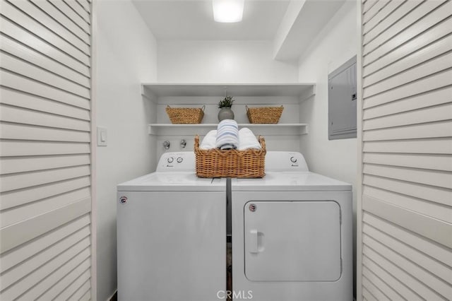 1201 S Catalina Ave Unit 3A, Redondo Beach, CA 90277 - laundry room featuring independent washer and dryer and electric panel