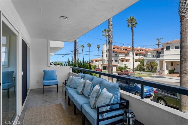 1201 S Catalina Ave Unit 3A, Redondo Beach, CA 90277 - balcony with an outdoor living space
