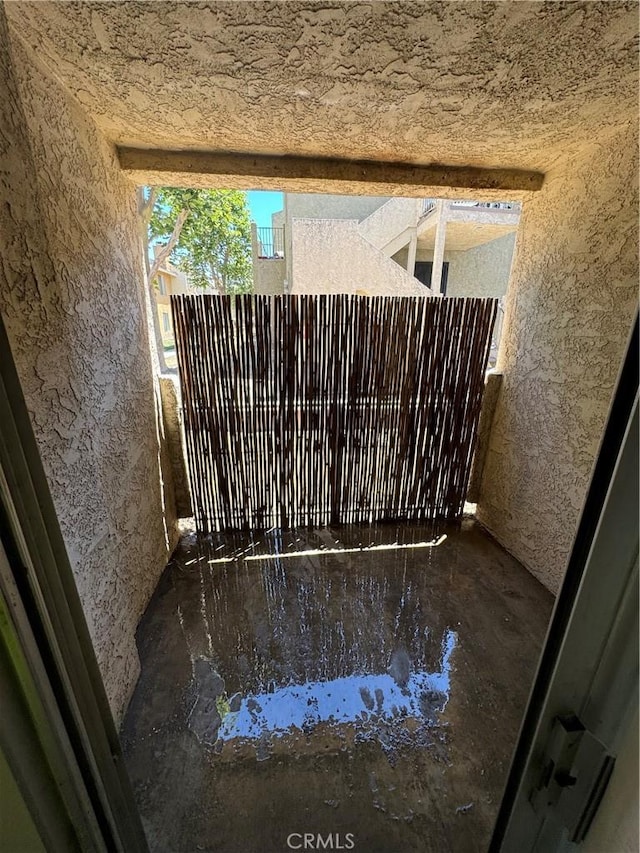 1025 N Tippecanoe Ave Unit 132, San Bernardino, CA 92410 - detailed view of stucco siding