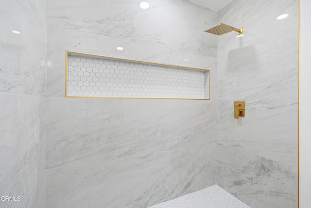 341 1st St, Fillmore, CA 93015 - bathroom with a tile shower