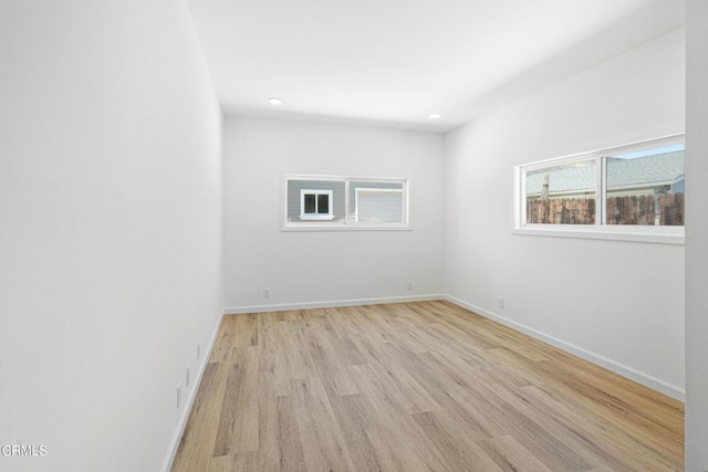 341 1st St, Fillmore, CA 93015 - spare room with light wood-style floors and recessed lighting
